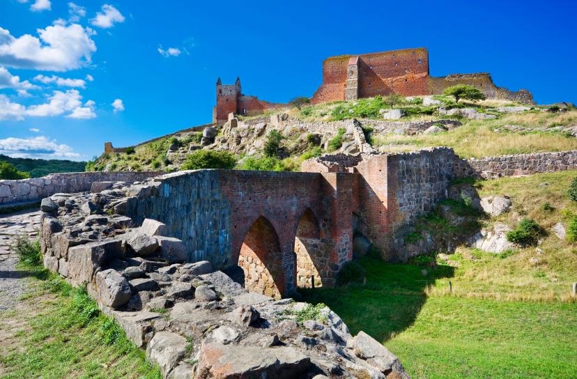 Hammershus Castle Ruins image 1